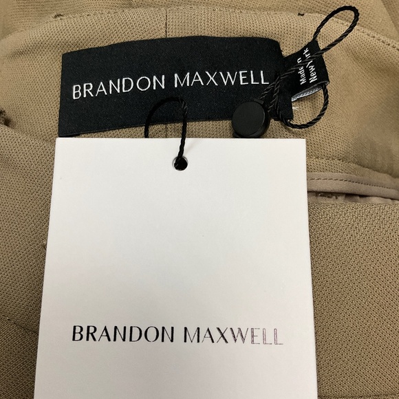BRANDON MAXWELL FUNGI SOREN TROUSERS - Picture 4 of 5